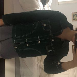 UNIF green denim jacket